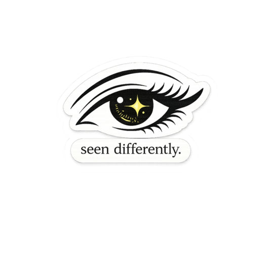Starry Eye seen differently Sticker | Kiss-Cut Sticker