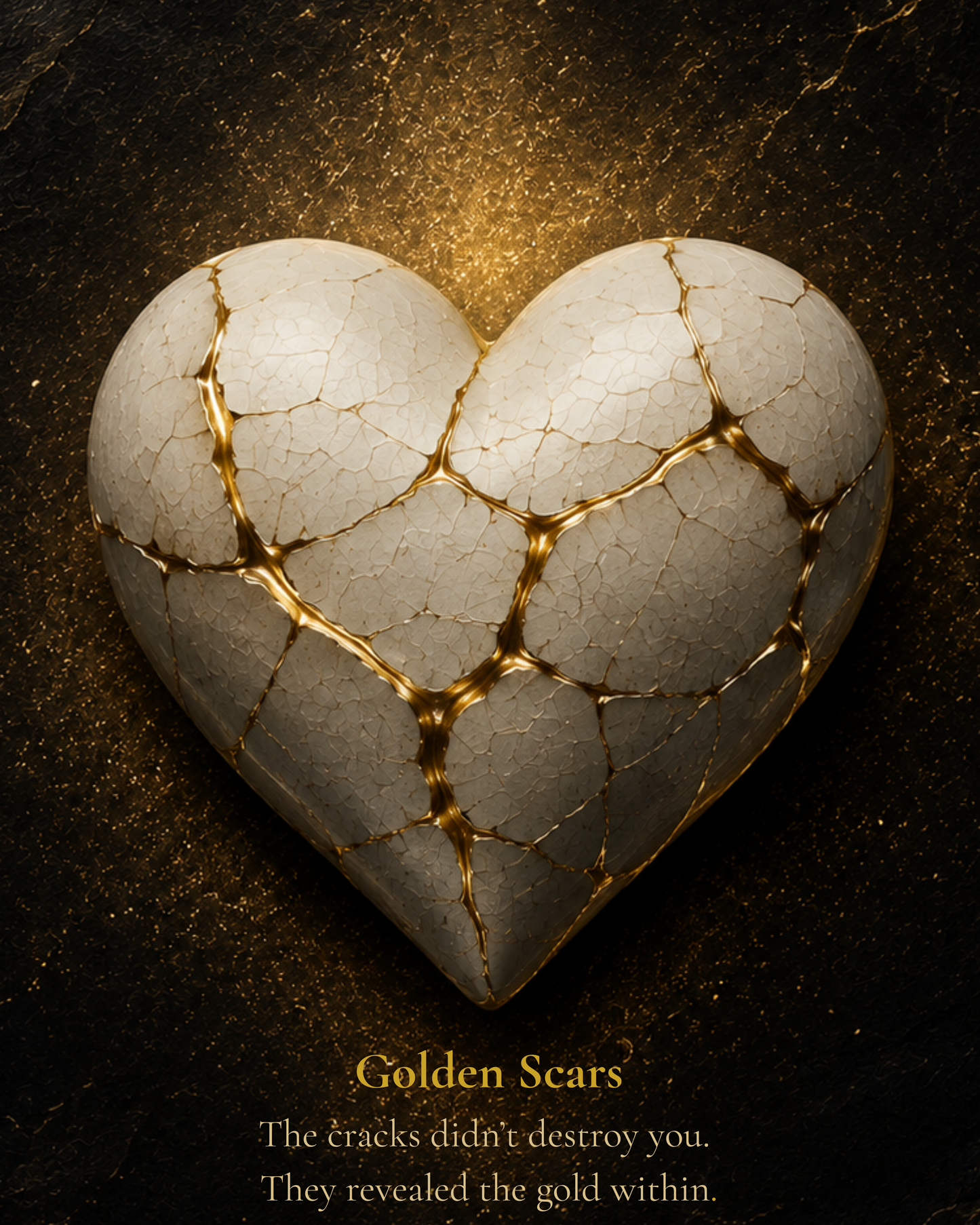 Golden Scars | Signature Healing Art Print